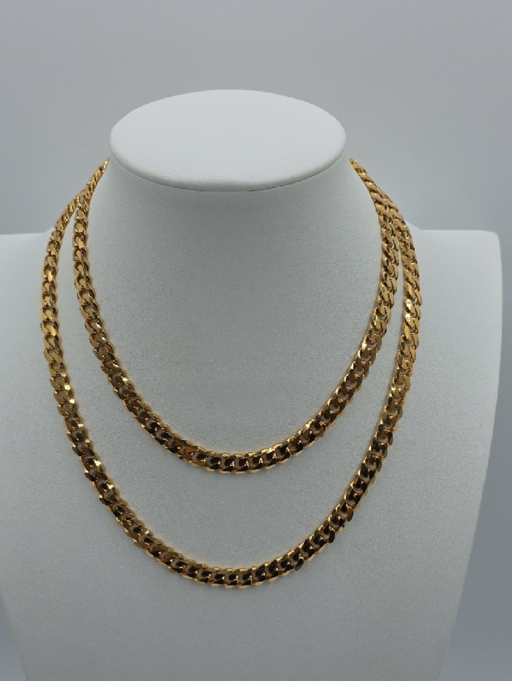 Monet Gold 36" Long Curb Chain Necklace - Picture 4 of 13